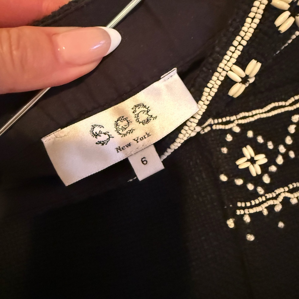 Sea New York Mille Embroidered Mini Skirt NWOT size 6 - Picture 8 of 8